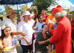 León se vistió de fiesta con visita del Cardenal Brenes