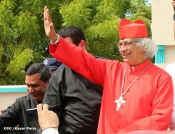 León se vistió de fiesta con visita del Cardenal Brenes