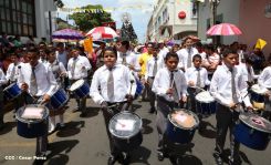 León se vistió de fiesta con visita del Cardenal Brenes