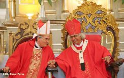 León se vistió de fiesta con visita del Cardenal Brenes