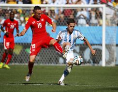 Argentina vence a Suiza y pasa a cuartos de final