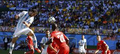 Argentina vence a Suiza y pasa a cuartos de final