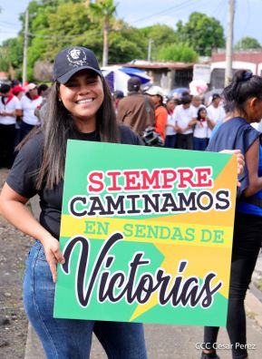 Caminata en conmemoración de los Héroes y Mártires de la Gesta de la Colina 110 