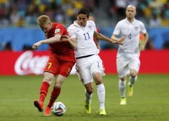 Bélgica pasa a cuartos de final y manda a casa a EEUU