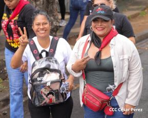 Caminata a la Hacienda El Vapor en homenaje al Comandante Carlos Fonseca Amador