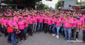 Caminata a la Hacienda El Vapor en homenaje al Comandante Carlos Fonseca Amador