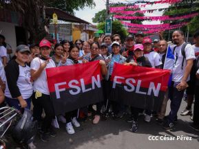 Caminata a la Hacienda El Vapor en homenaje al Comandante Carlos Fonseca Amador