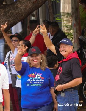 Caminata a la Hacienda El Vapor en homenaje al Comandante Carlos Fonseca Amador