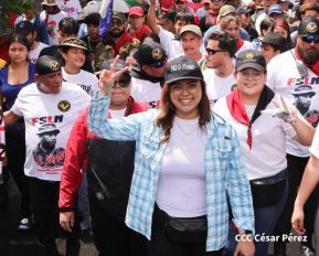 Caminata a la Hacienda El Vapor en homenaje al Comandante Carlos Fonseca Amador