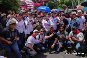 Caminata a la Hacienda El Vapor en homenaje al Comandante Carlos Fonseca Amador