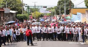 Caminata a la Hacienda El Vapor en homenaje al Comandante Carlos Fonseca Amador