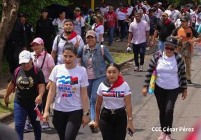 Caminata a la Hacienda El Vapor en homenaje al Comandante Carlos Fonseca Amador