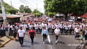 Caminata a la Hacienda El Vapor en homenaje al Comandante Carlos Fonseca Amador