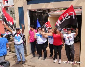 Caminata a la Hacienda El Vapor en homenaje al Comandante Carlos Fonseca Amador