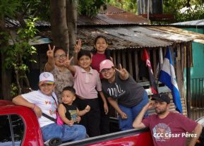 Caminata a la Hacienda El Vapor en homenaje al Comandante Carlos Fonseca Amador