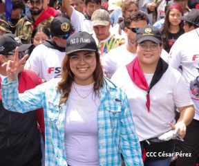 Caminata a la Hacienda El Vapor en homenaje al Comandante Carlos Fonseca Amador