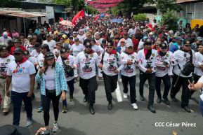 Caminata a la Hacienda El Vapor en homenaje al Comandante Carlos Fonseca Amador
