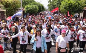 Caminata a la Hacienda El Vapor en homenaje al Comandante Carlos Fonseca Amador