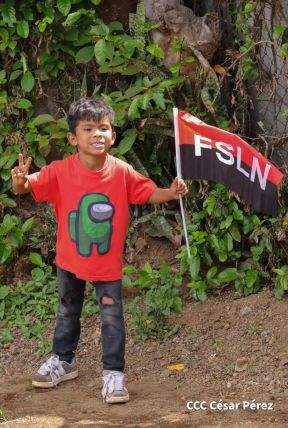 Caminata a la Hacienda El Vapor en homenaje al Comandante Carlos Fonseca Amador