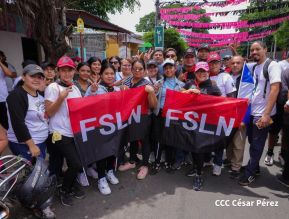 Caminata a la Hacienda El Vapor en homenaje al Comandante Carlos Fonseca Amador