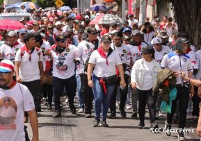 Caminata a la Hacienda El Vapor en homenaje al Comandante Carlos Fonseca Amador