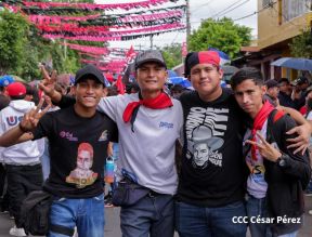 Caminata a la Hacienda El Vapor en homenaje al Comandante Carlos Fonseca Amador