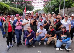 Caminata a la Hacienda El Vapor en homenaje al Comandante Carlos Fonseca Amador