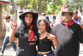Caminata a la Hacienda El Vapor en homenaje al Comandante Carlos Fonseca Amador