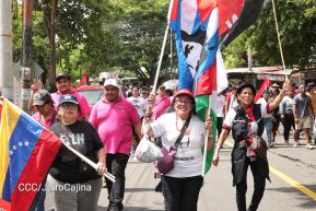 Caminata a la Hacienda El Vapor en homenaje al Comandante Carlos Fonseca Amador