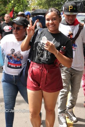 Caminata a la Hacienda El Vapor en homenaje al Comandante Carlos Fonseca Amador