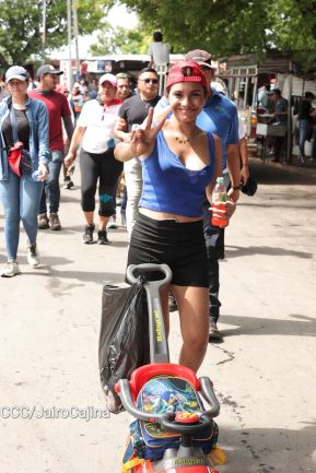 Caminata a la Hacienda El Vapor en homenaje al Comandante Carlos Fonseca Amador