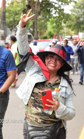 Caminata a la Hacienda El Vapor en homenaje al Comandante Carlos Fonseca Amador