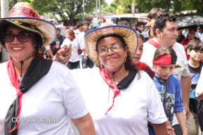 Caminata a la Hacienda El Vapor en homenaje al Comandante Carlos Fonseca Amador