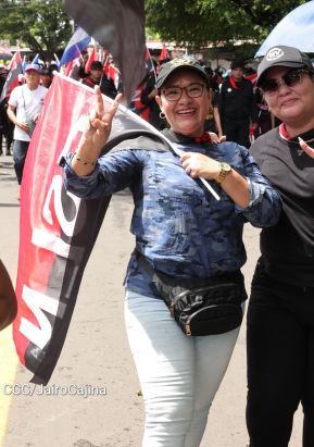 Caminata a la Hacienda El Vapor en homenaje al Comandante Carlos Fonseca Amador