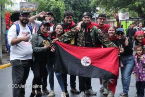 Caminata a la Hacienda El Vapor en homenaje al Comandante Carlos Fonseca Amador