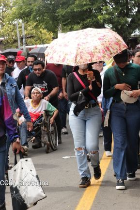 Caminata a la Hacienda El Vapor en homenaje al Comandante Carlos Fonseca Amador