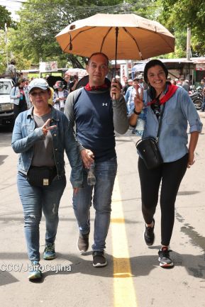 Caminata a la Hacienda El Vapor en homenaje al Comandante Carlos Fonseca Amador