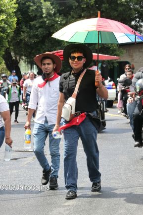 Caminata a la Hacienda El Vapor en homenaje al Comandante Carlos Fonseca Amador