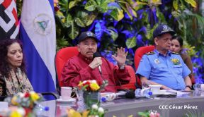 Nicaragua conmemora natalicio del Comandante Carlos Fonseca con acto de ascensos de la Policía Nacional