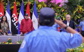 Nicaragua conmemora natalicio del Comandante Carlos Fonseca con acto de ascensos de la Policía Nacional