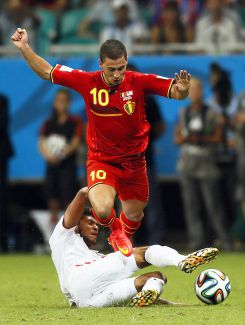 Bélgica pasa a cuartos de final y manda a casa a EEUU