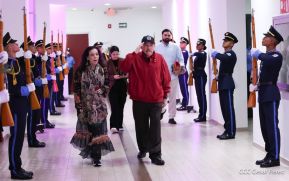 Nicaragua conmemora natalicio del Comandante Carlos Fonseca con acto de ascensos de la Policía Nacional