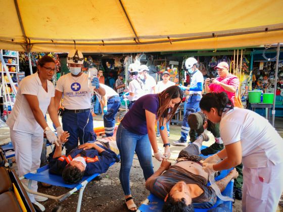 Segundo Ejercicio Nacional de Preparación para Proteger la Vida en Situaciones Multiamenazas en Nicaragua