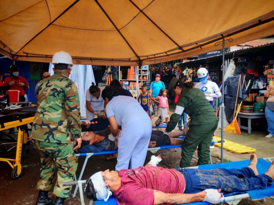 Segundo Ejercicio Nacional de Preparación para Proteger la Vida en Situaciones Multiamenazas en Nicaragua