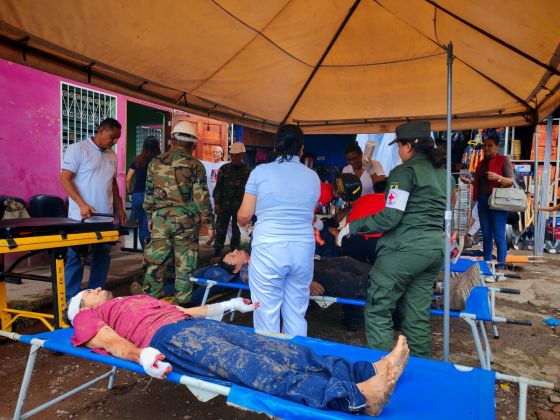 Segundo Ejercicio Nacional de Preparación para Proteger la Vida en Situaciones Multiamenazas en Nicaragua