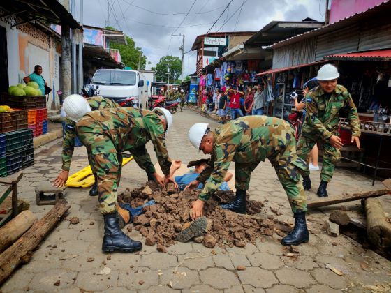 Segundo Ejercicio Nacional de Preparación para Proteger la Vida en Situaciones Multiamenazas en Nicaragua