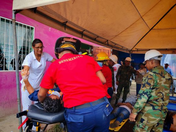 Segundo Ejercicio Nacional de Preparación para Proteger la Vida en Situaciones Multiamenazas en Nicaragua