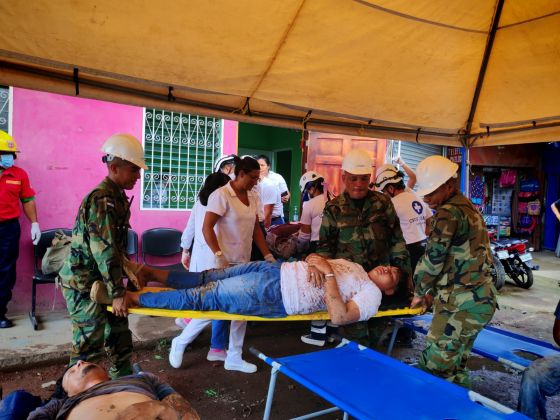 Segundo Ejercicio Nacional de Preparación para Proteger la Vida en Situaciones Multiamenazas en Nicaragua