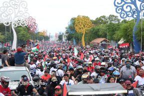 Motorizada Siempre 19 en homenaje al Repliegue Táctico a Masaya