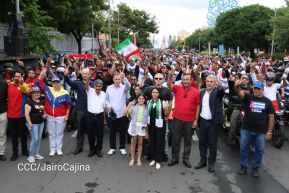 Motorizada Siempre 19 en homenaje al Repliegue Táctico a Masaya